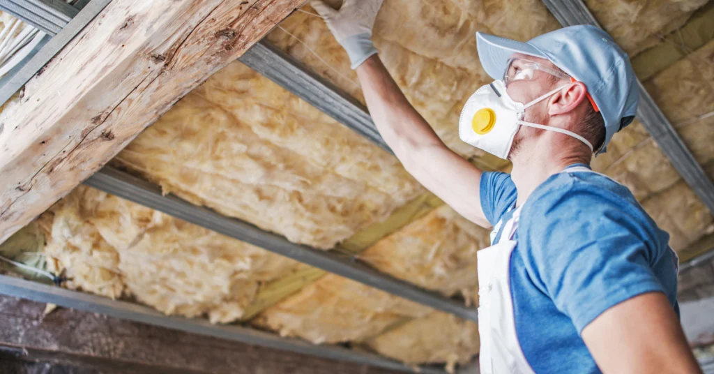 Attic Insulation Process